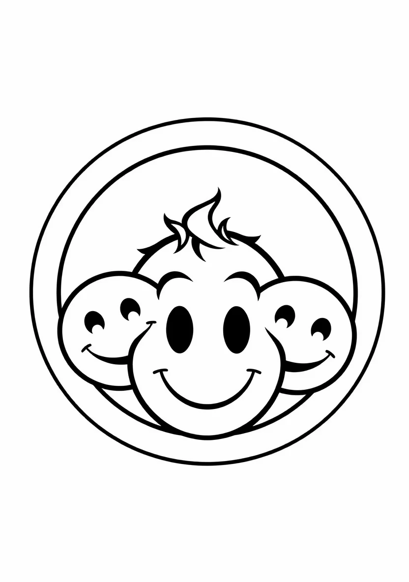 A Fun Smiley Design of a G
