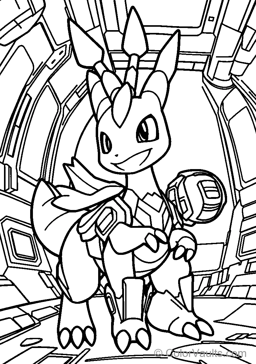Garchomp im Spaceship