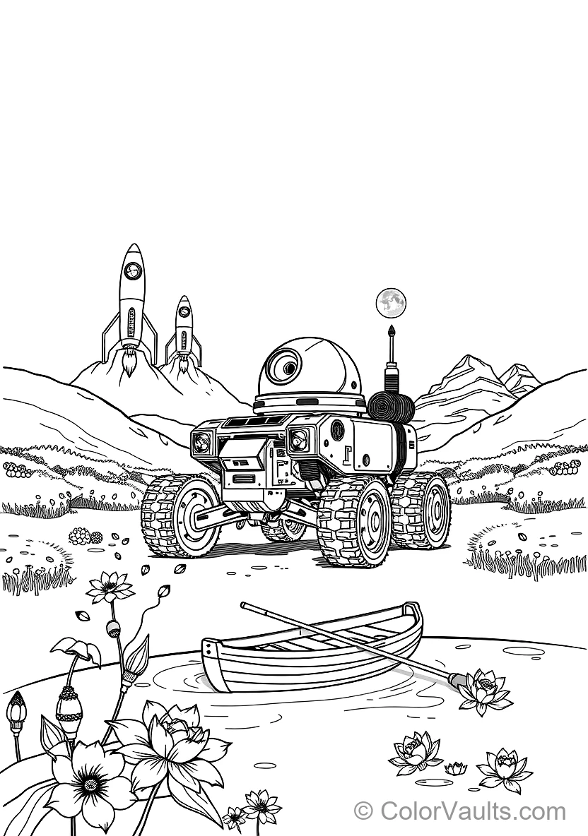 Futuristic Deep Space Exploration Starship (7)