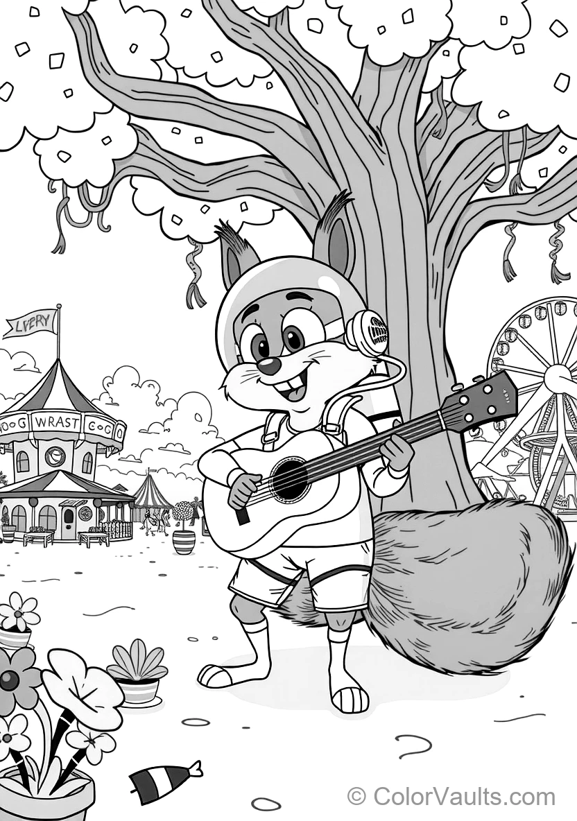 Sandy Cheeks From (Scene 9)