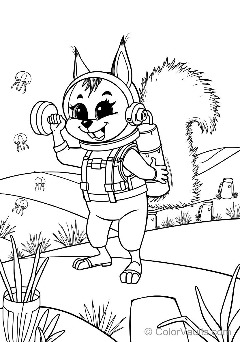 Sandy Cheeks From (Scene 13)