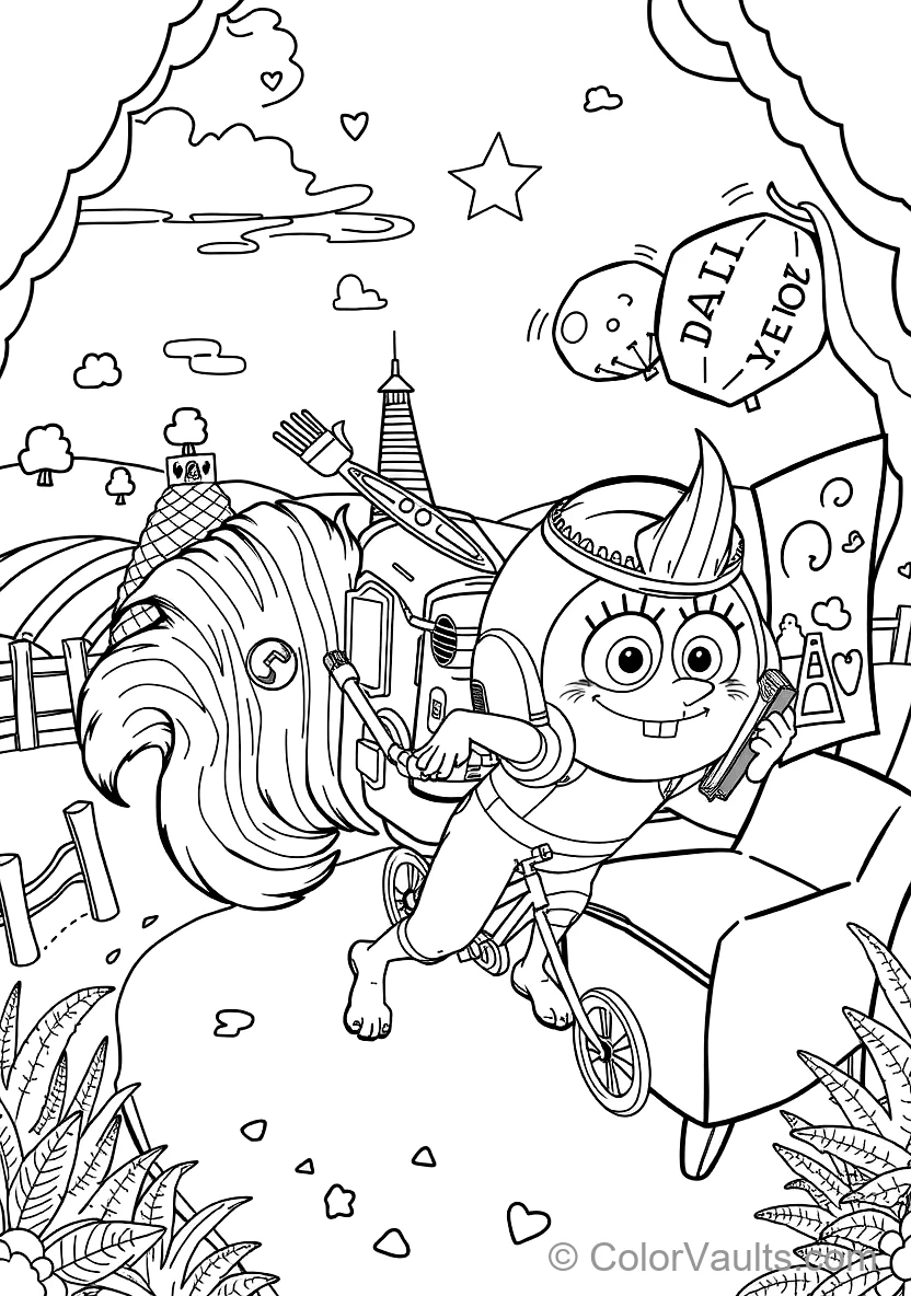 Sandy Cheeks From (Scene 25)