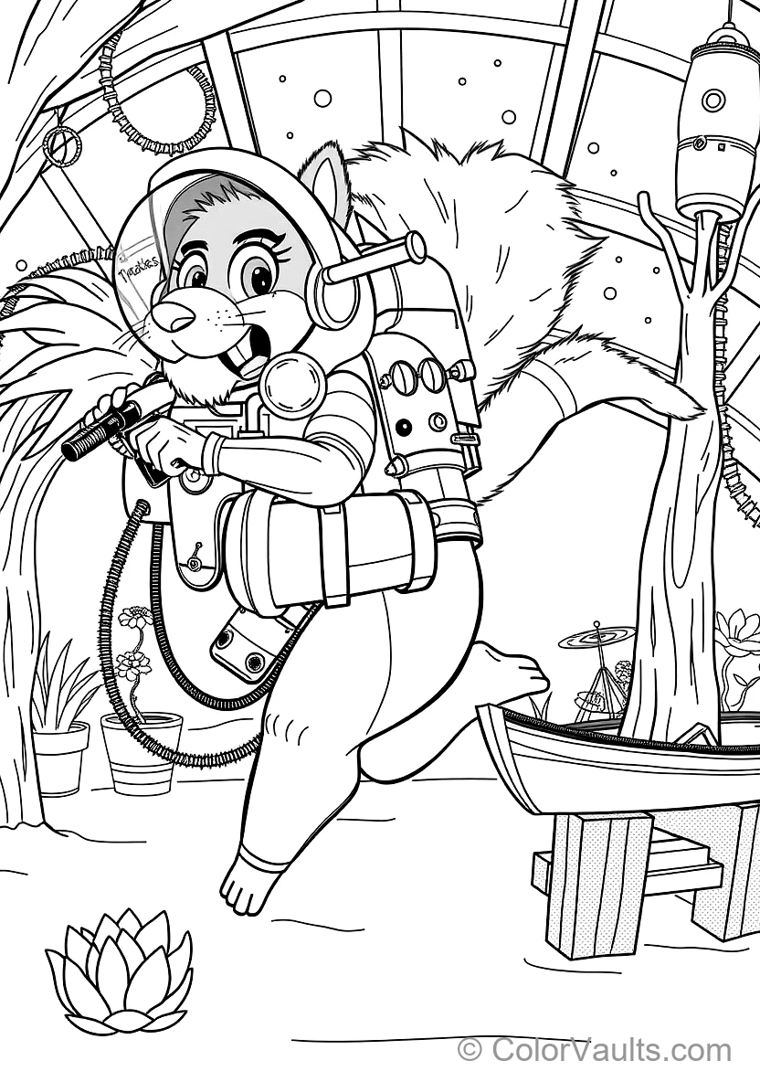 Sandy Cheeks From (Scene 33)
