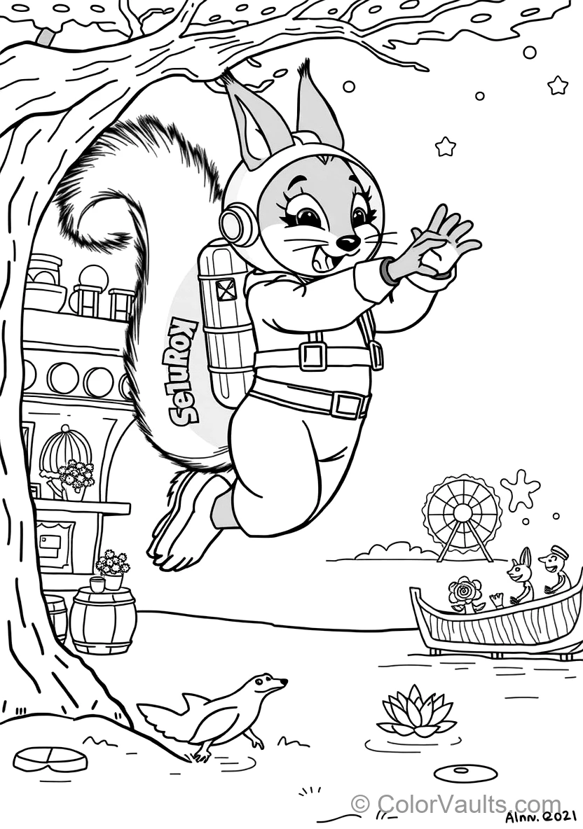 Sandy Cheeks From (Scene 35)