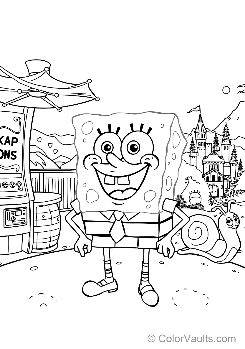 Spongebob Squarep (Scene 3)