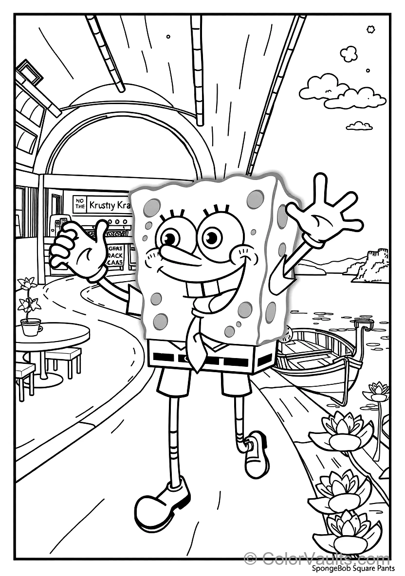 Spongebob Squarep (Scene 5)