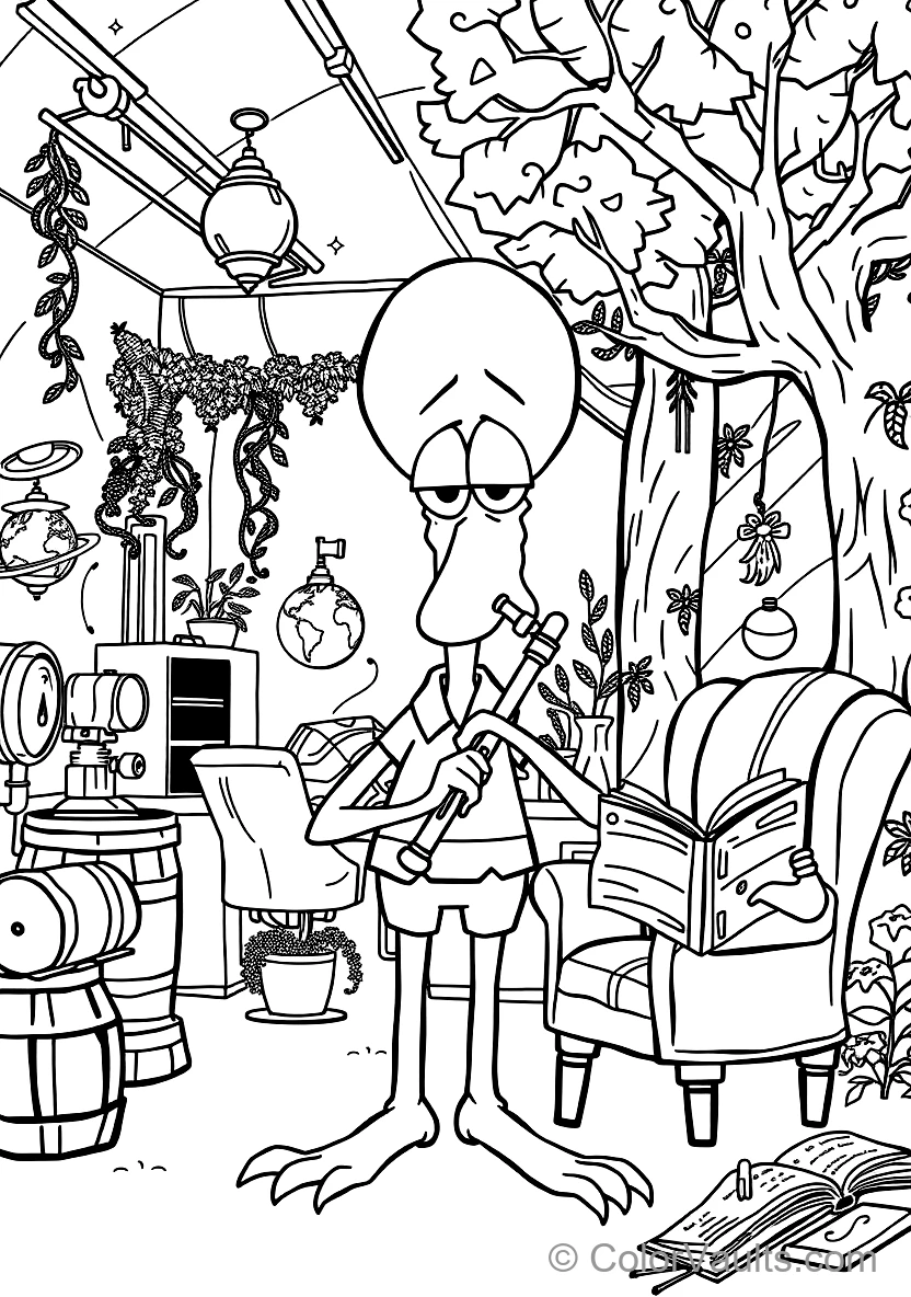 Squidward Tentacl (Scene 3)