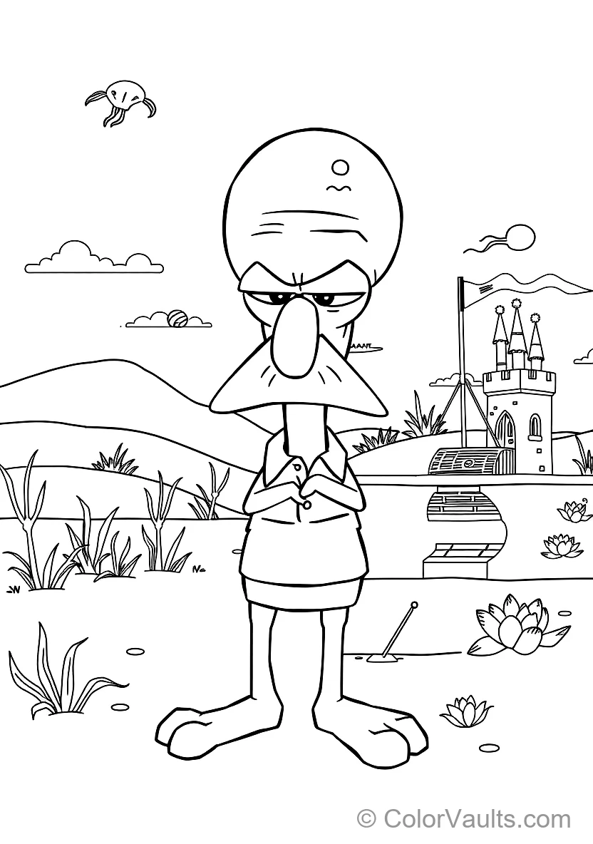 Squidward Tentacl (Scene 5)