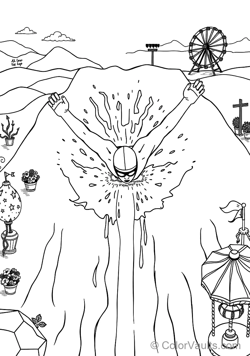 Sports & Outdoor Action coloring page 3