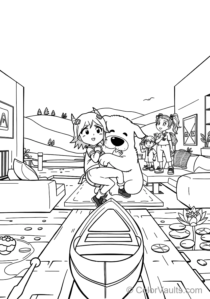 Spy x Family coloring page 2