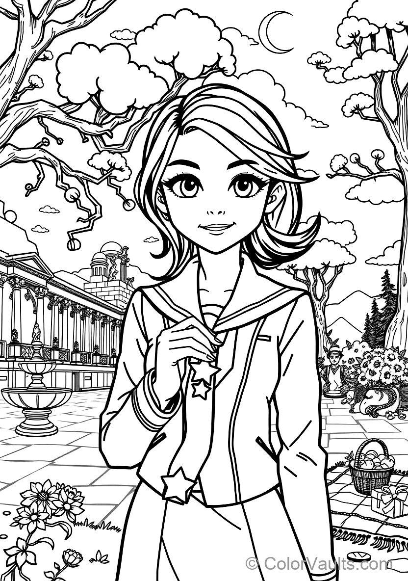 Anya Forger in Eden Academy Formal School Uniform (Scene 2)