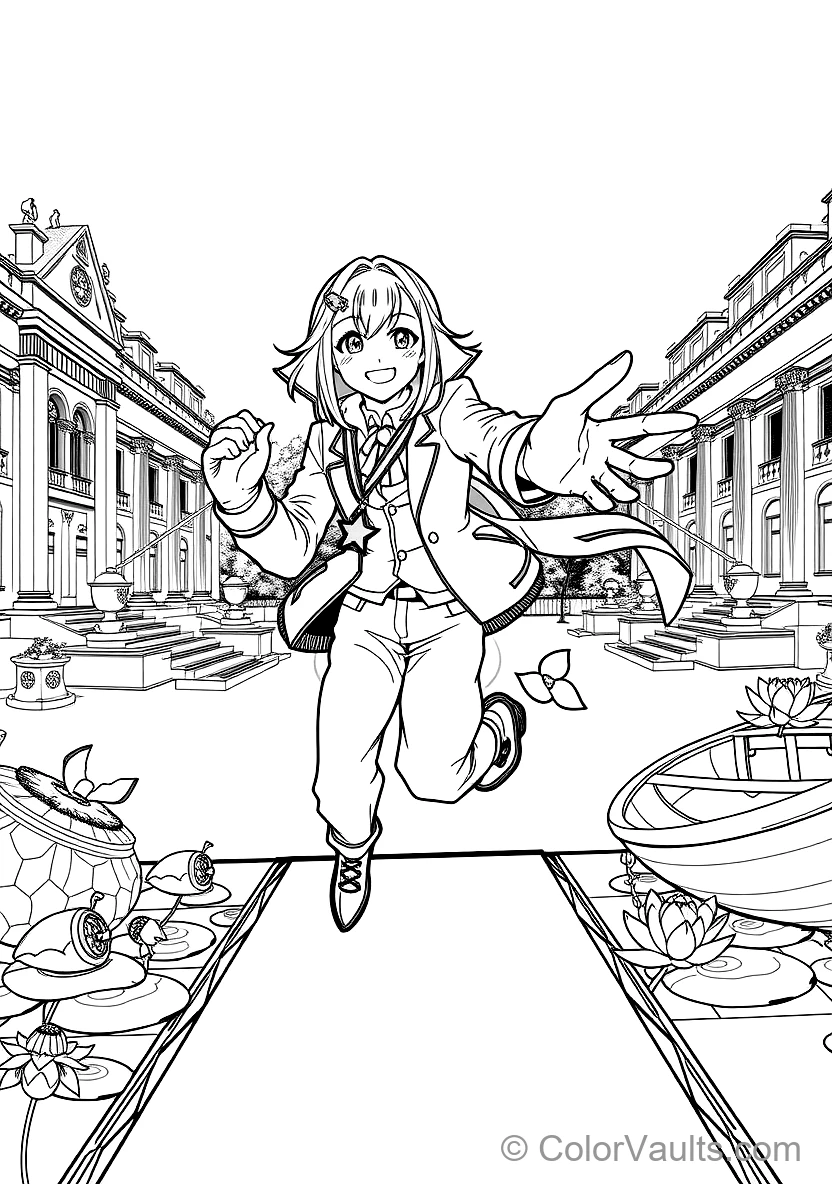 Anya Forger in Eden Academy Formal School Uniform (Scene 3)