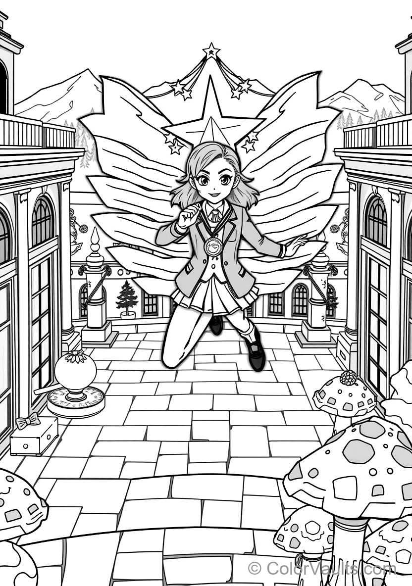 Anya Forger in Eden Academy Formal School Uniform (Scene 8)