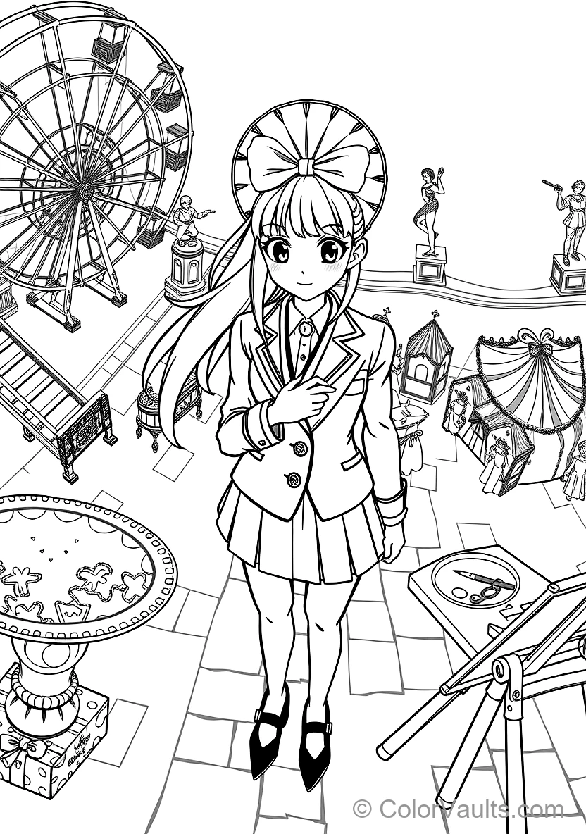 Anya Forger in Eden Academy Formal School Uniform (Scene 11)