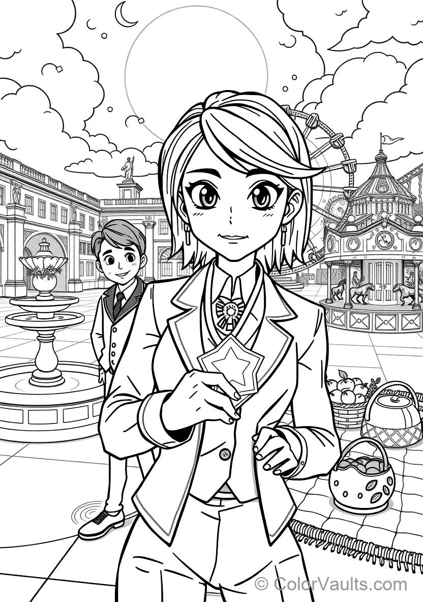 Anya Forger in Eden Academy Formal School Uniform (Scene 14)