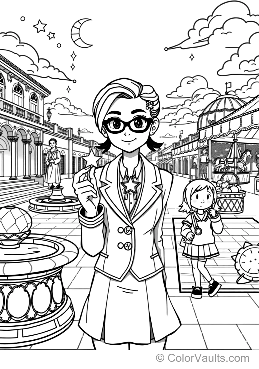 Anya Forger in Eden Academy Formal School Uniform (Scene 21)