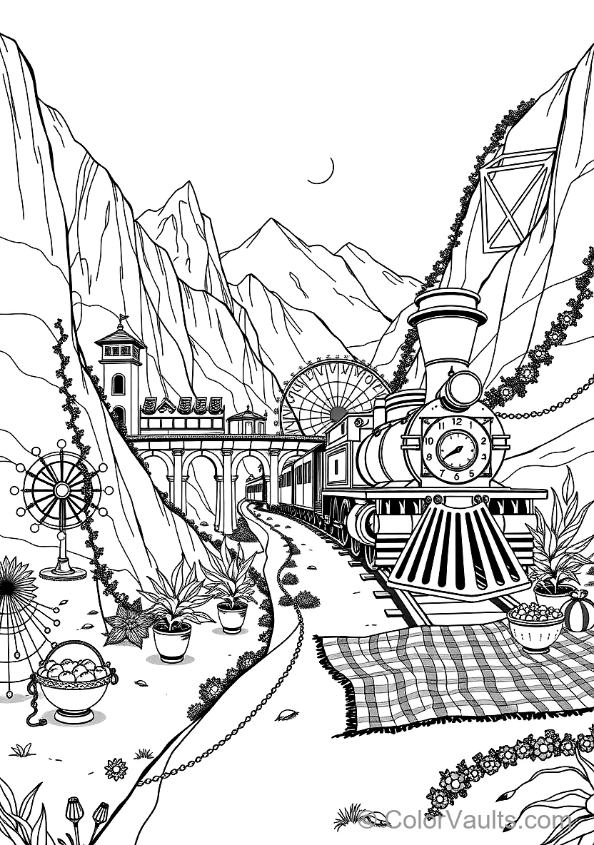 Steampunk Floating City Powered by Steam Turbines (2)