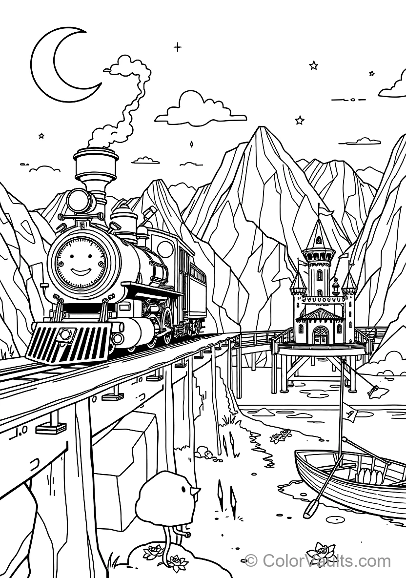 Steampunk Walking Spider Machine on Cobblestone (3)