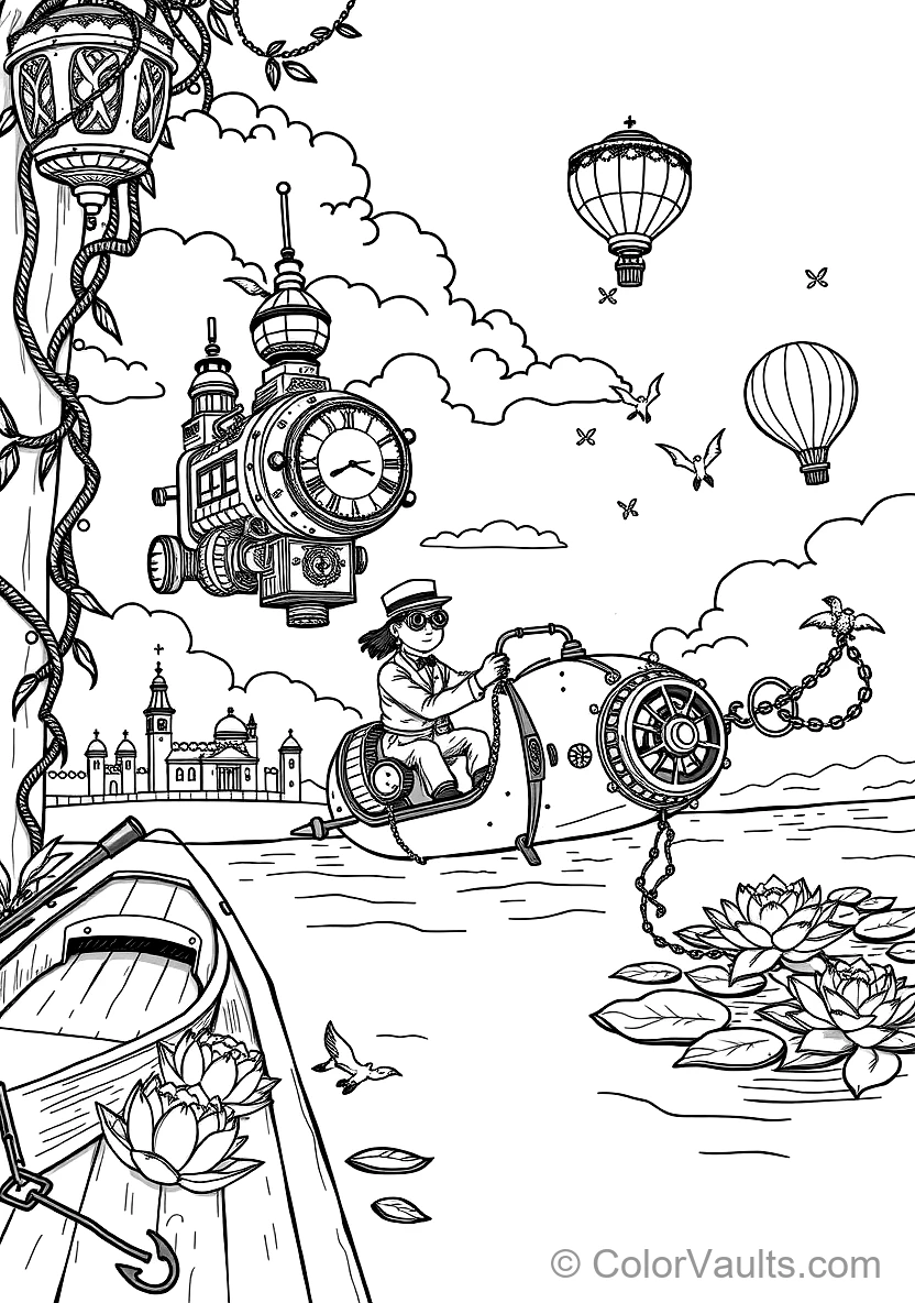 Intricate Clockwork Heart avec Interlocking Gears (6)