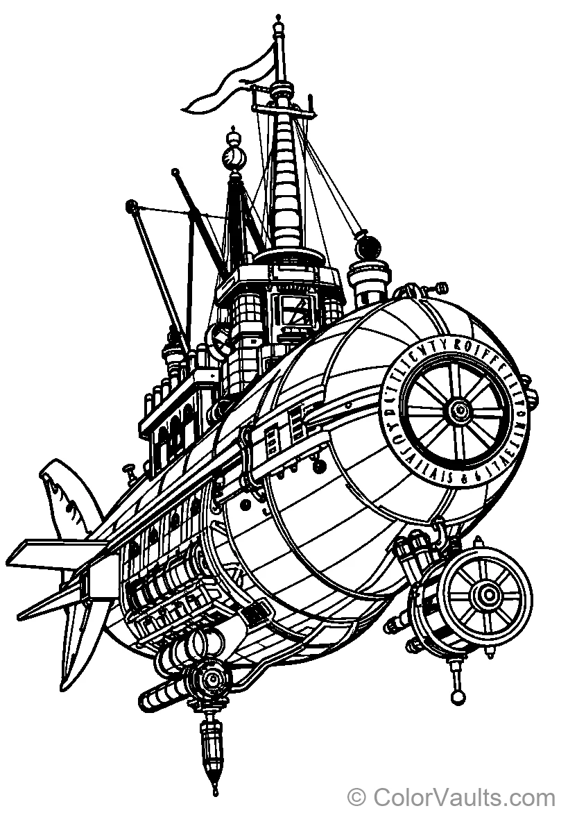 Steam-powered Submarine
