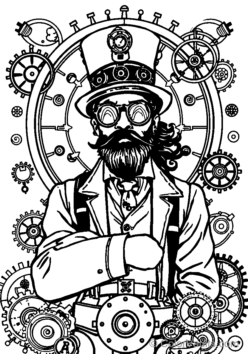 Steampunk Man