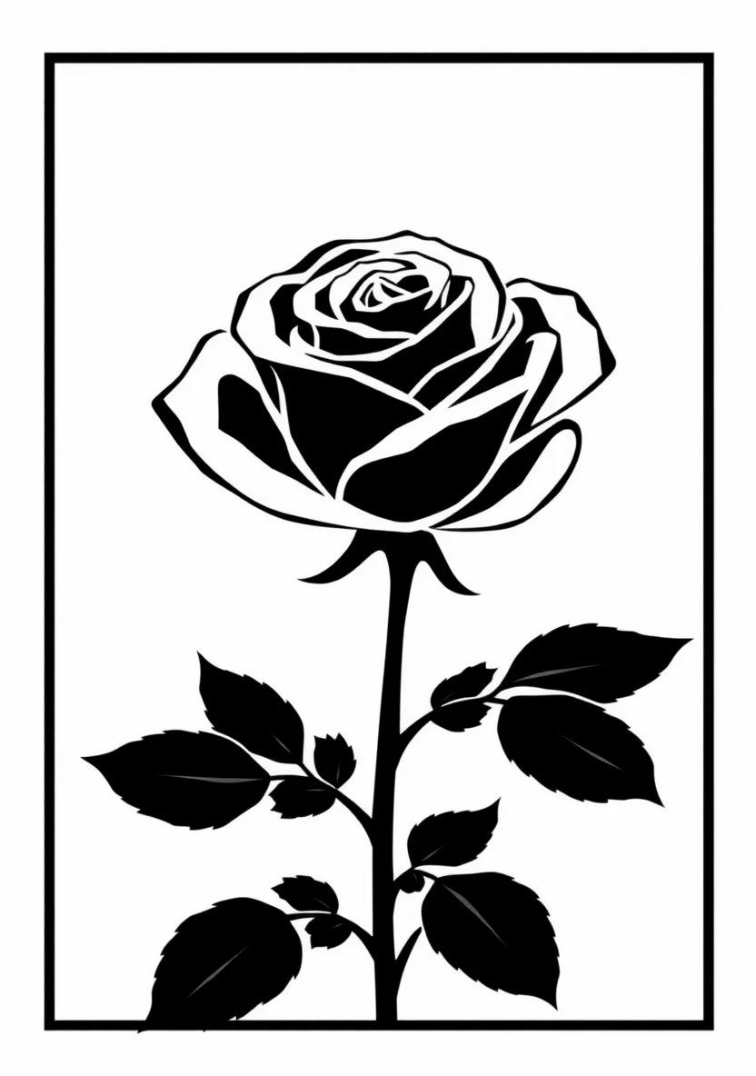 A Bold Stencil Style Design of