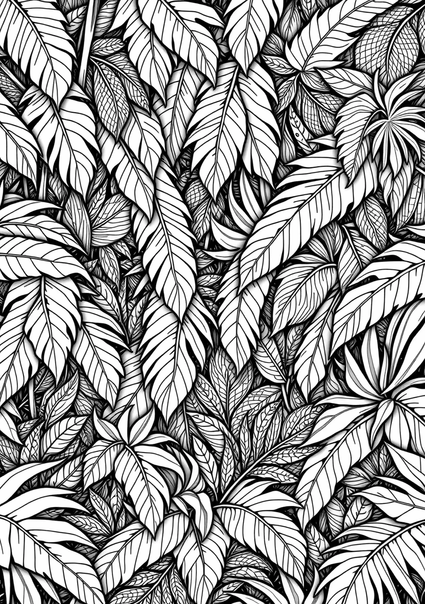 A Relaxing Coloring Sheet