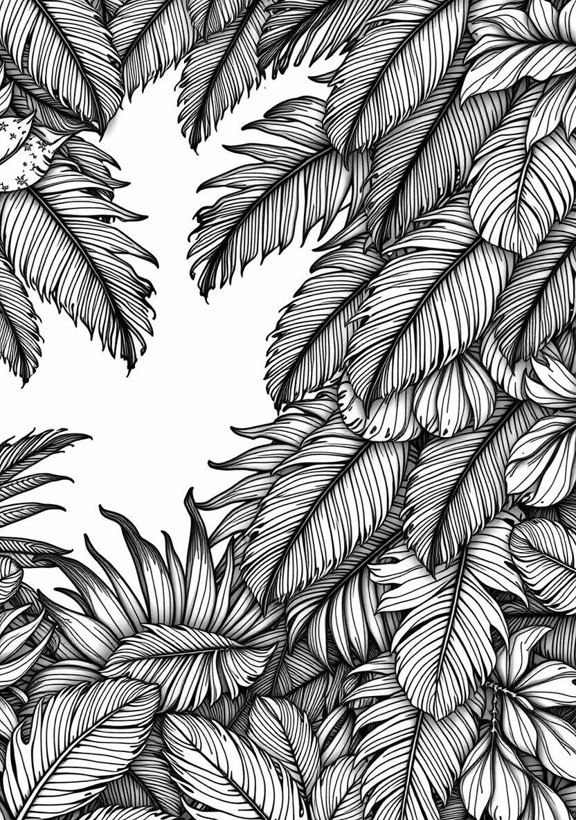 A Relaxing Coloring Sheet