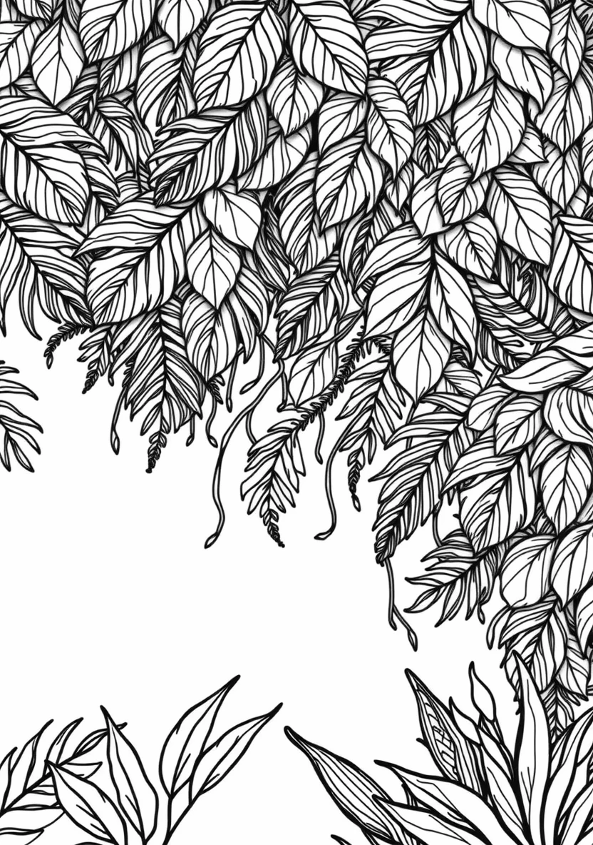 A Relaxing Coloring Sheet