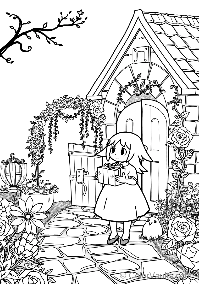 Studio Ghibli - Kiki Delivery Service coloring page 2