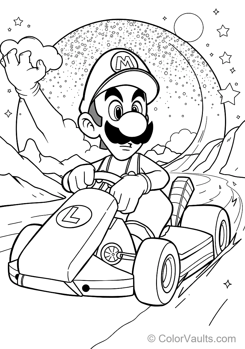 Princess Peach in Front of Mushroom Kingdom Castle (2)