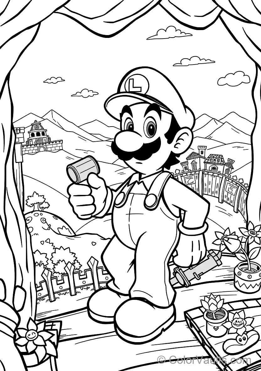 Princess Peach Baking a Delicious Cake for Mario (2)