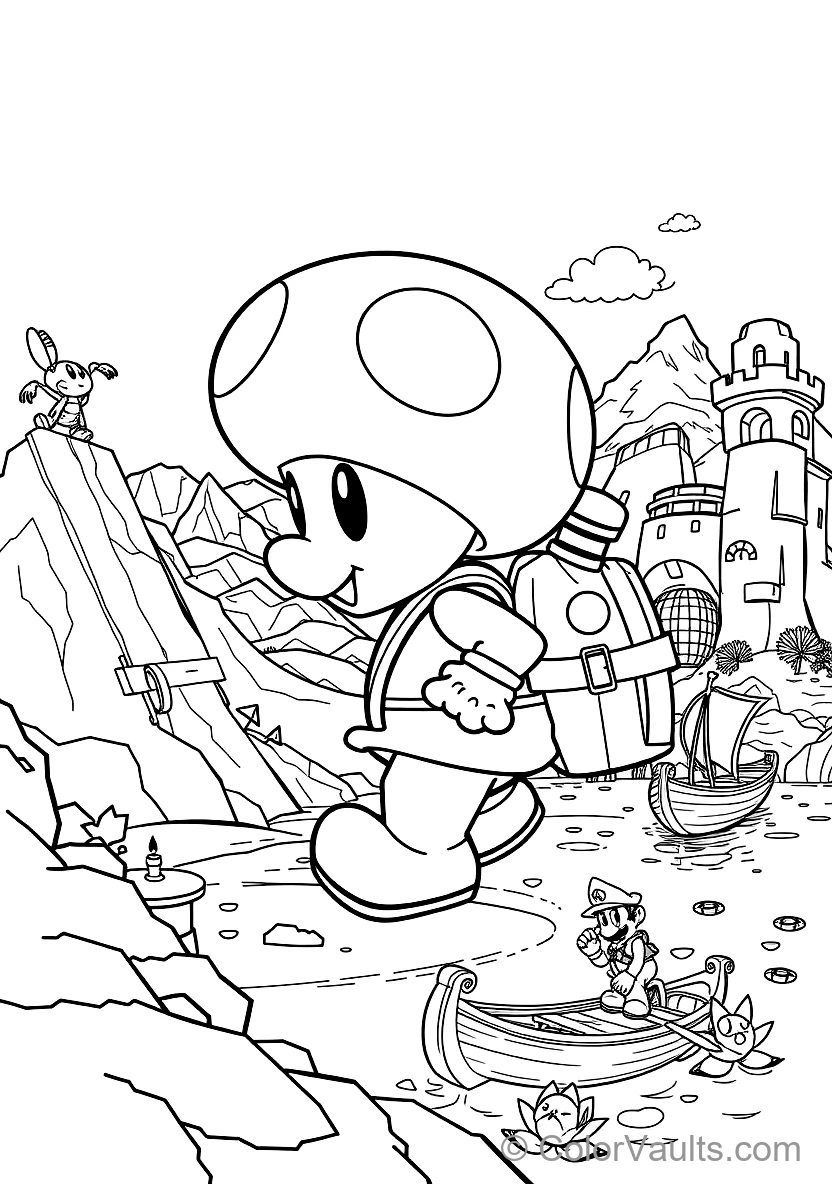 Toad The Mushroom Retainer (Scene 5)