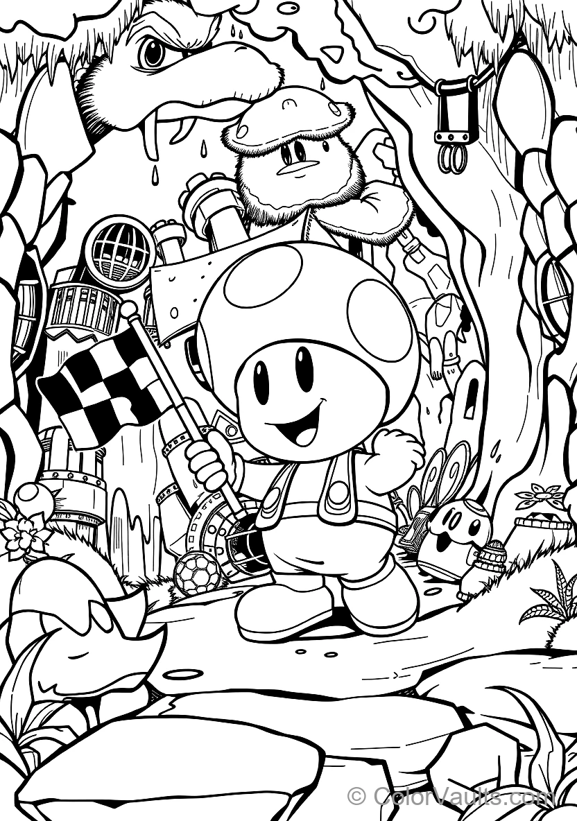 Toad The Mushroom Retainer (Scene 8)