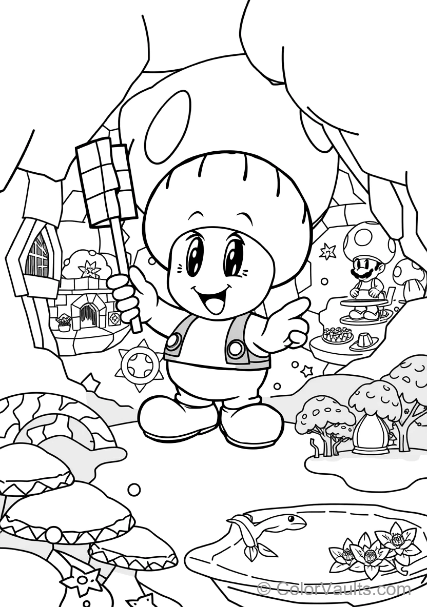 Toad The Mushroom Retainer (Scene 13)