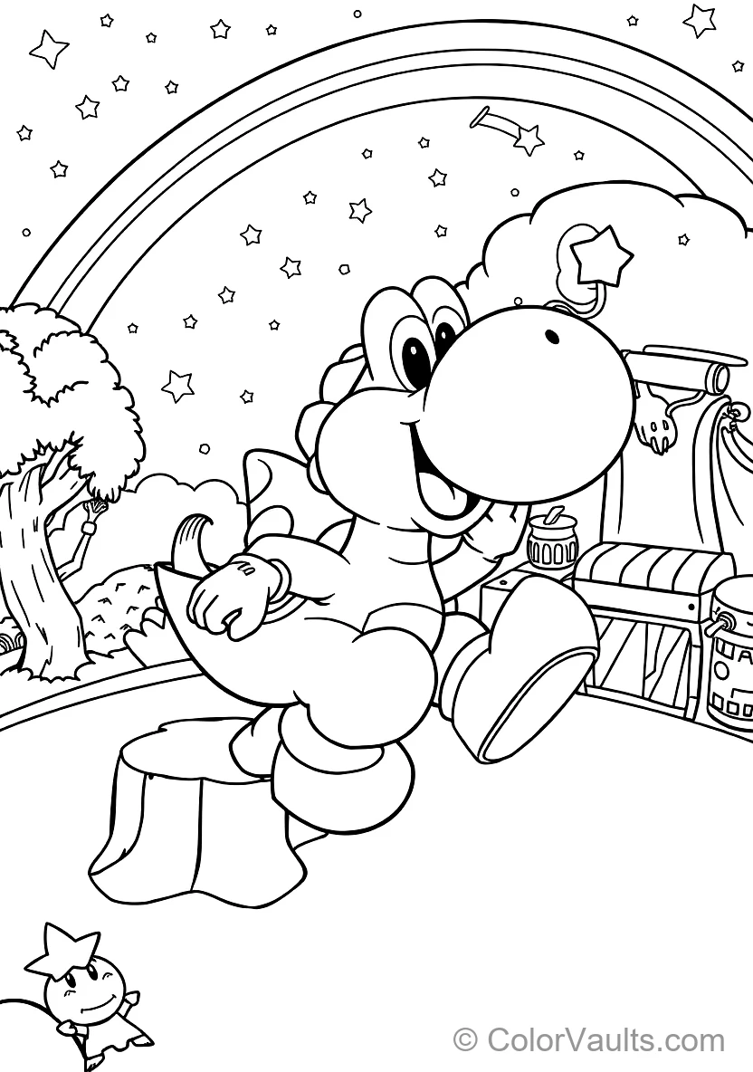 Yoshi The Friendly Dinosaur (Scene 5)