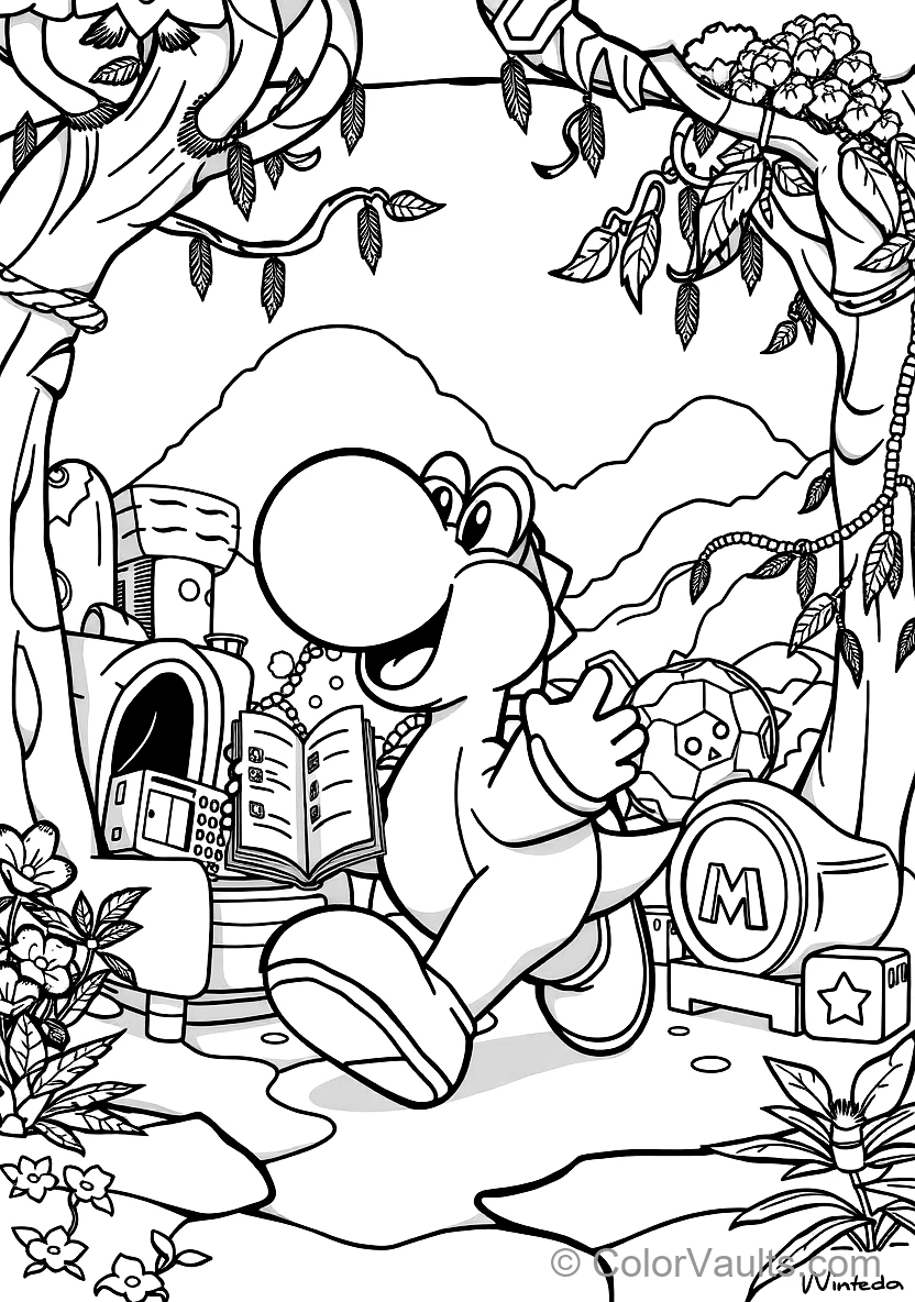 Yoshi The Friendly Dinosaur (Scene 8)