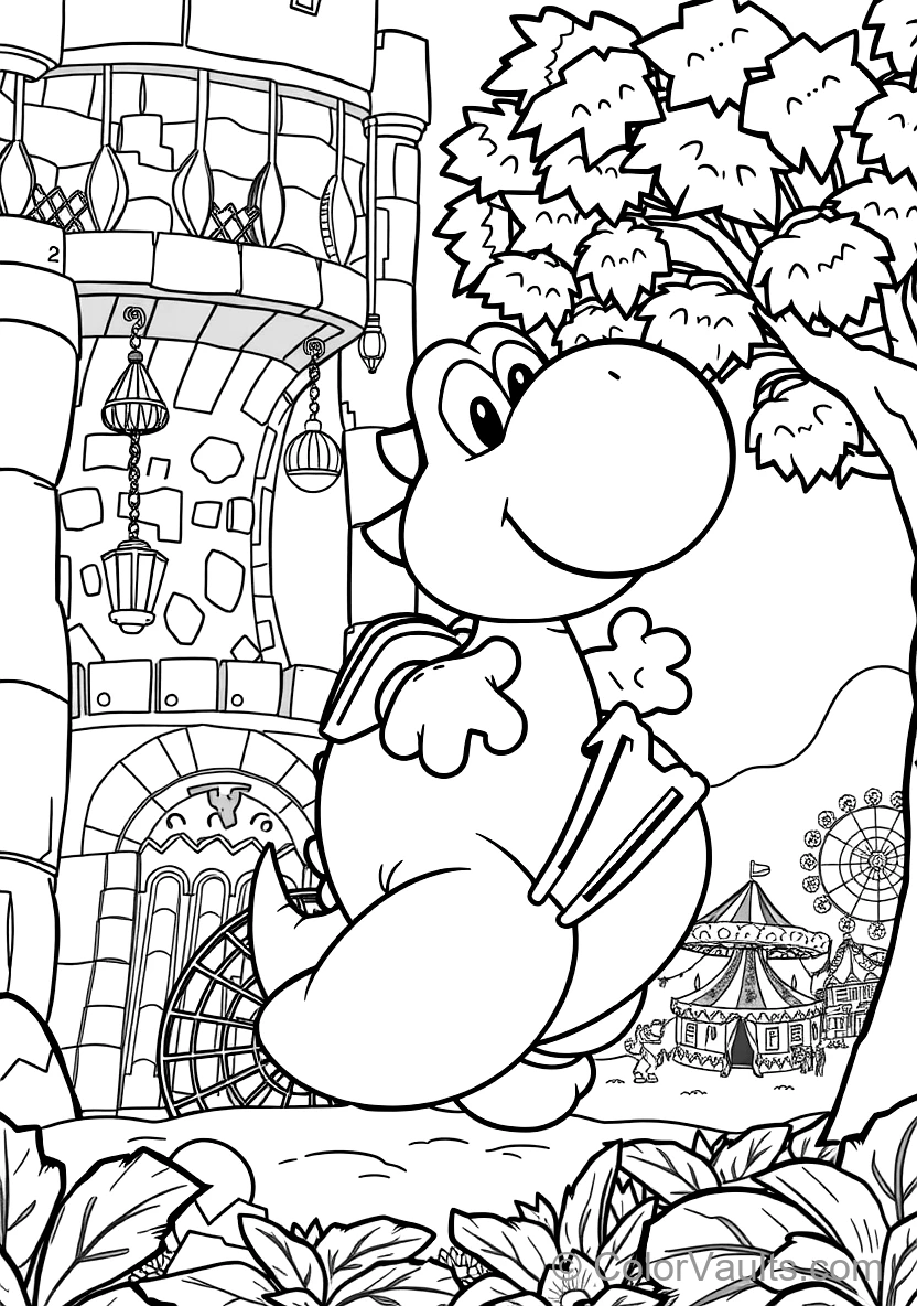 Yoshi The Friendly Dinosaur (Scene 10)