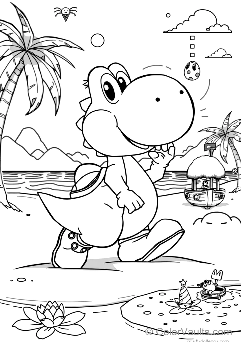 Yoshi The Friendly Dinosaur (Scene 11)