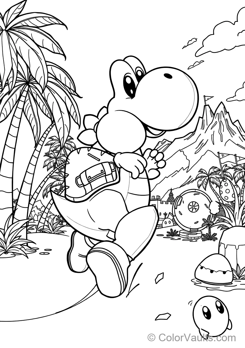 Yoshi The Friendly Dinosaur (Scene 13)