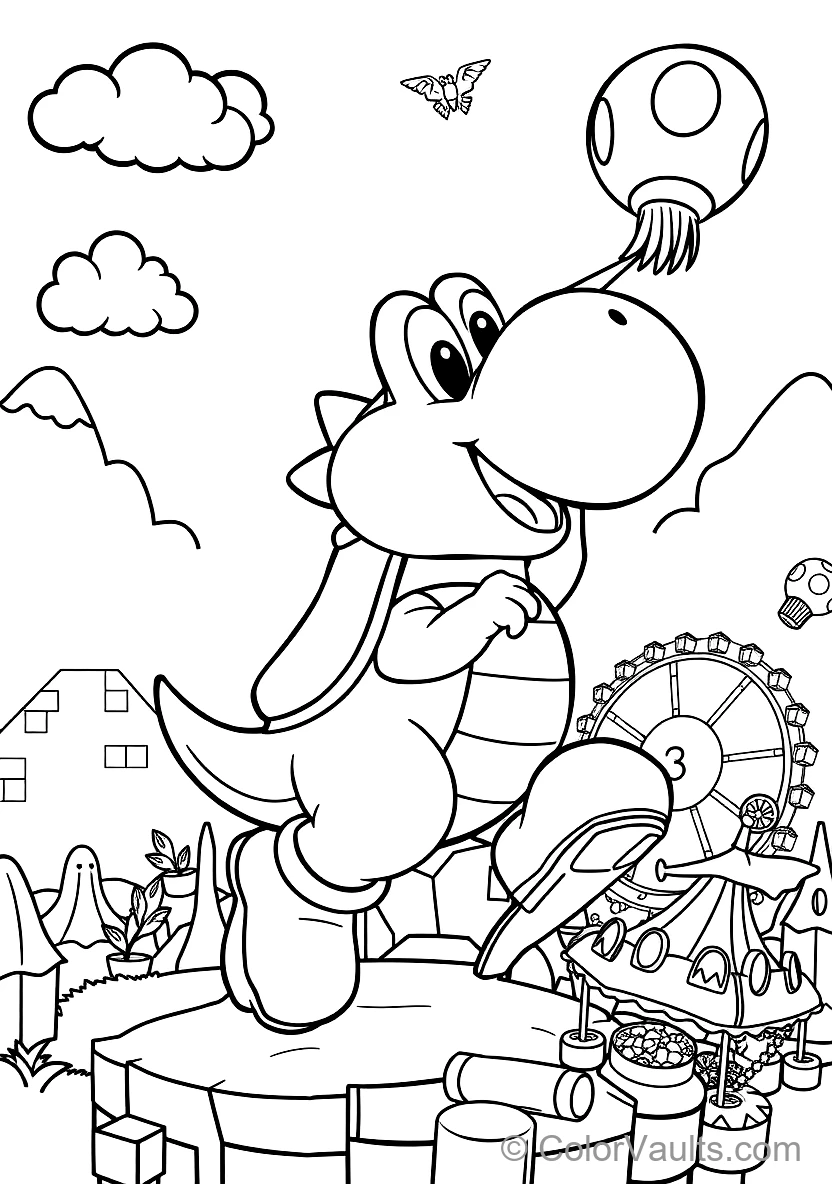 Yoshi The Friendly Dinosaur (Scene 16)