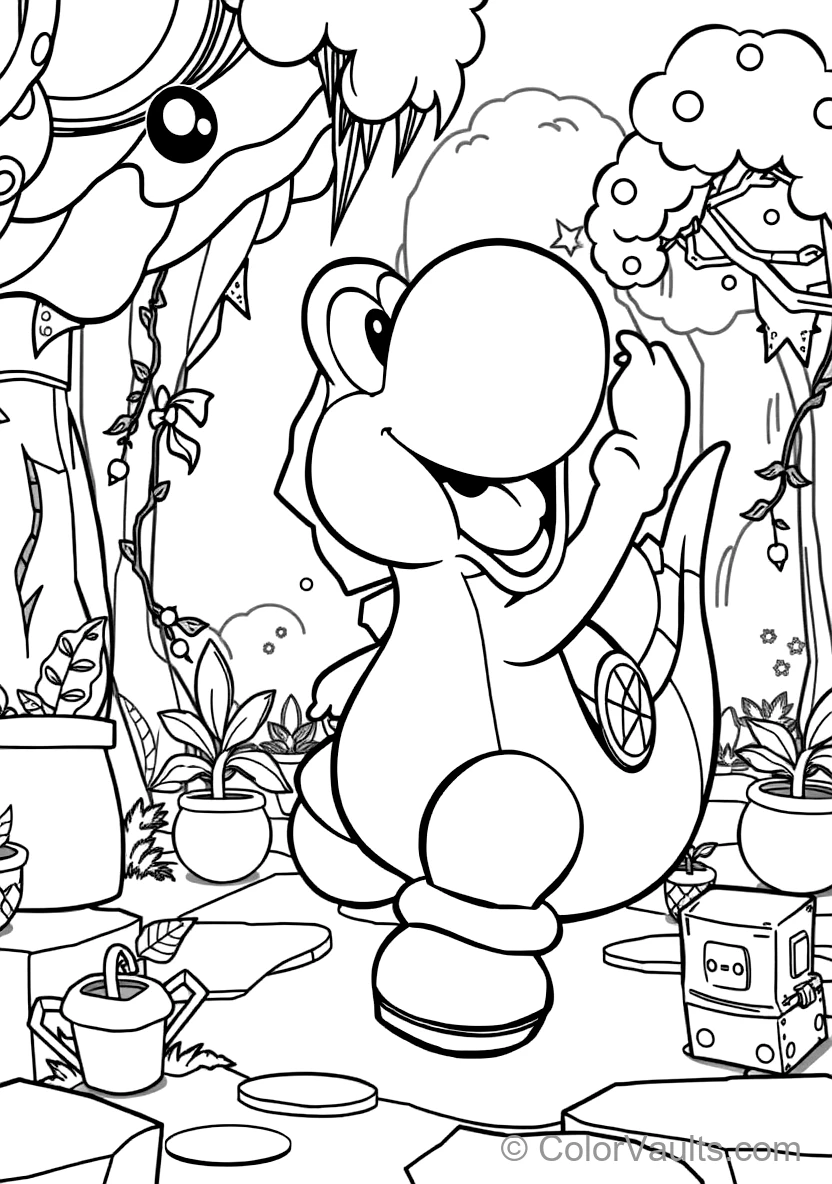 Yoshi The Friendly Dinosaur (Scene 17)