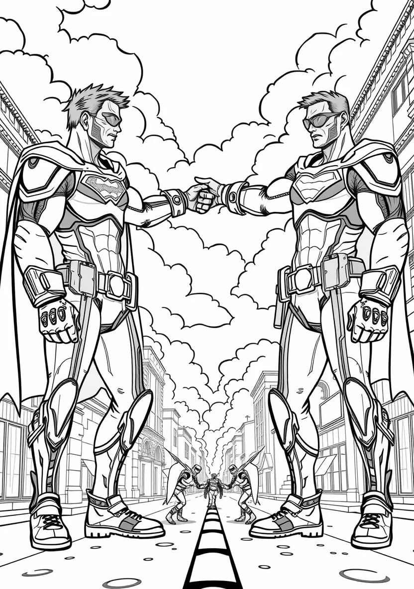 Avengers Team Victory Celebration