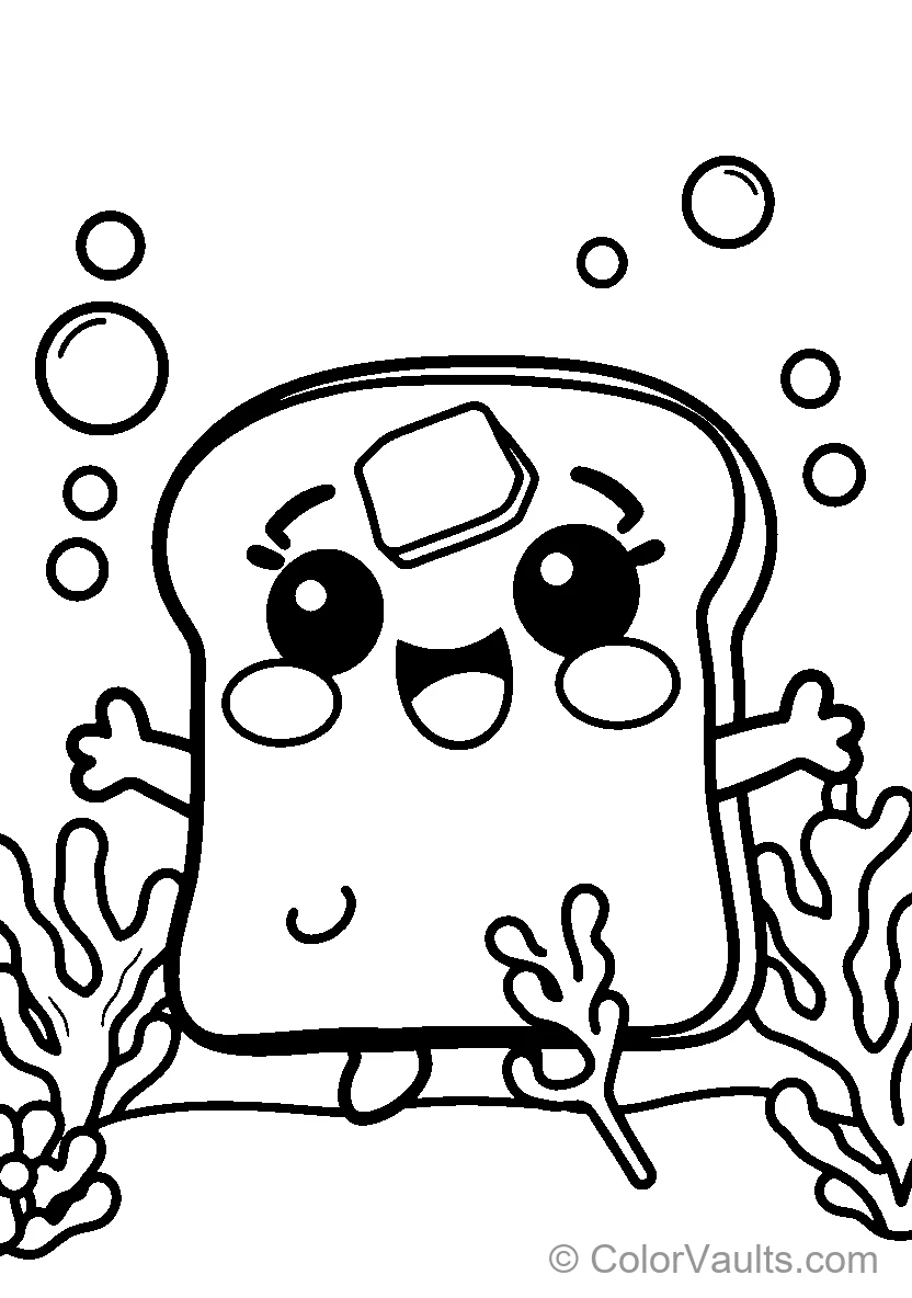 Bread Slice Underwater Adventure