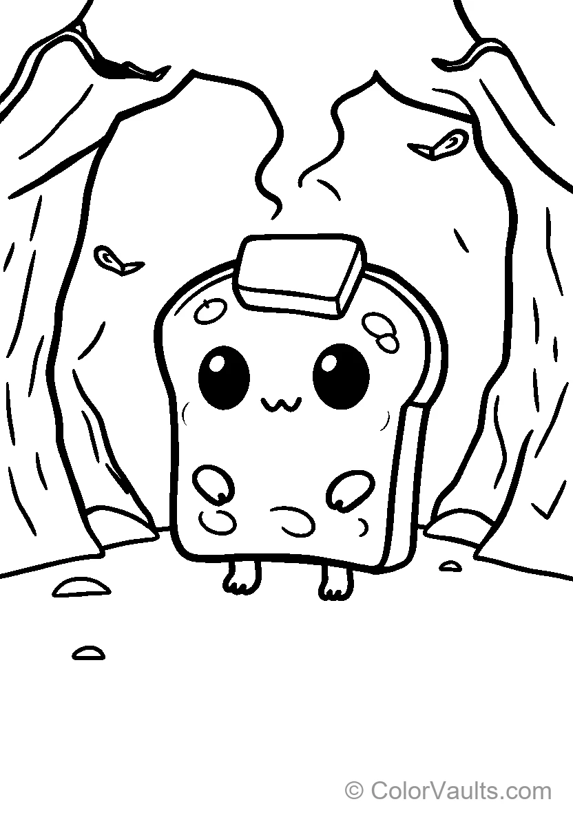 Buttered Bread Character