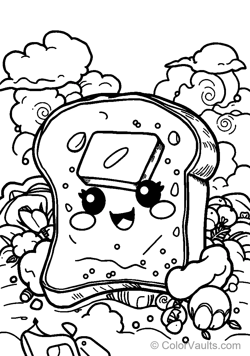 Cloudy Bread Slice (Scène 2)