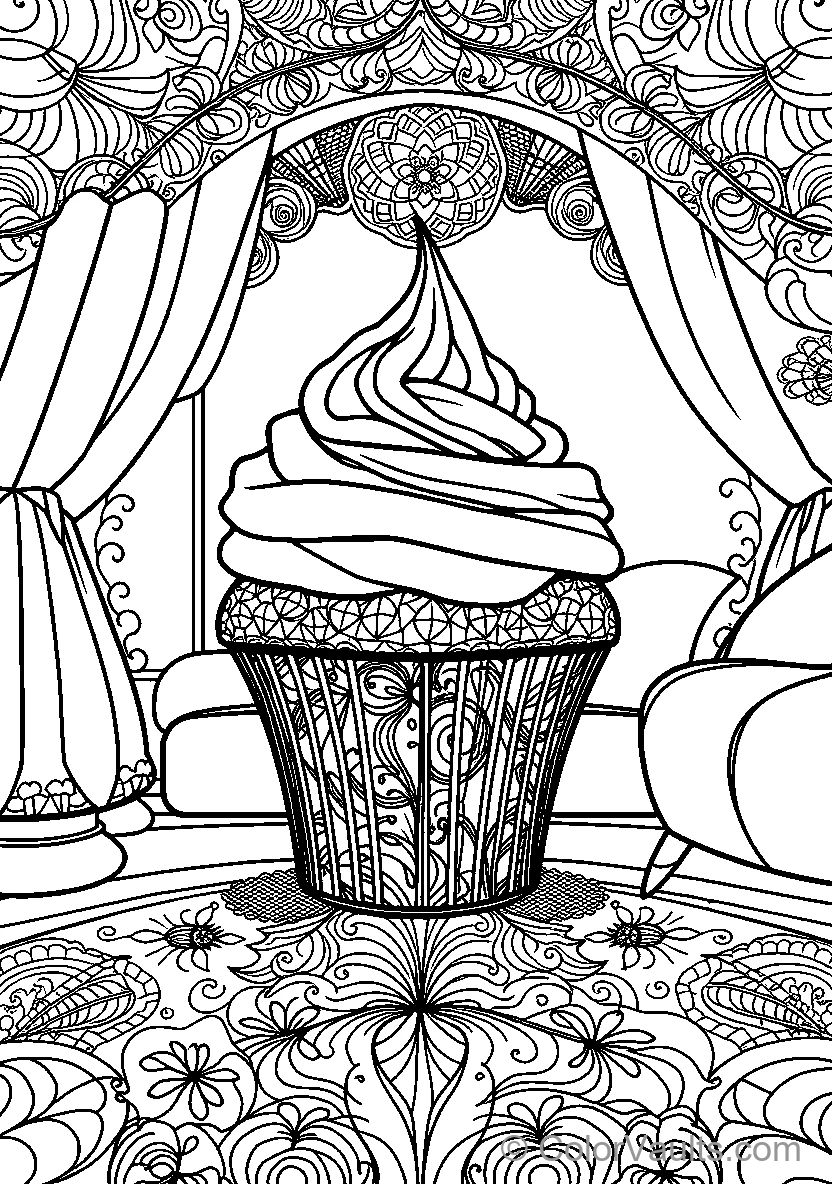 Decorated Cupcake