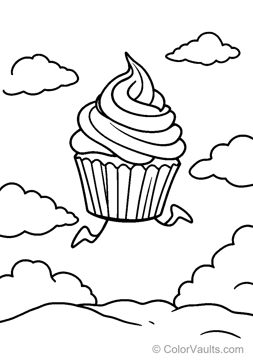 Flying Cupcake