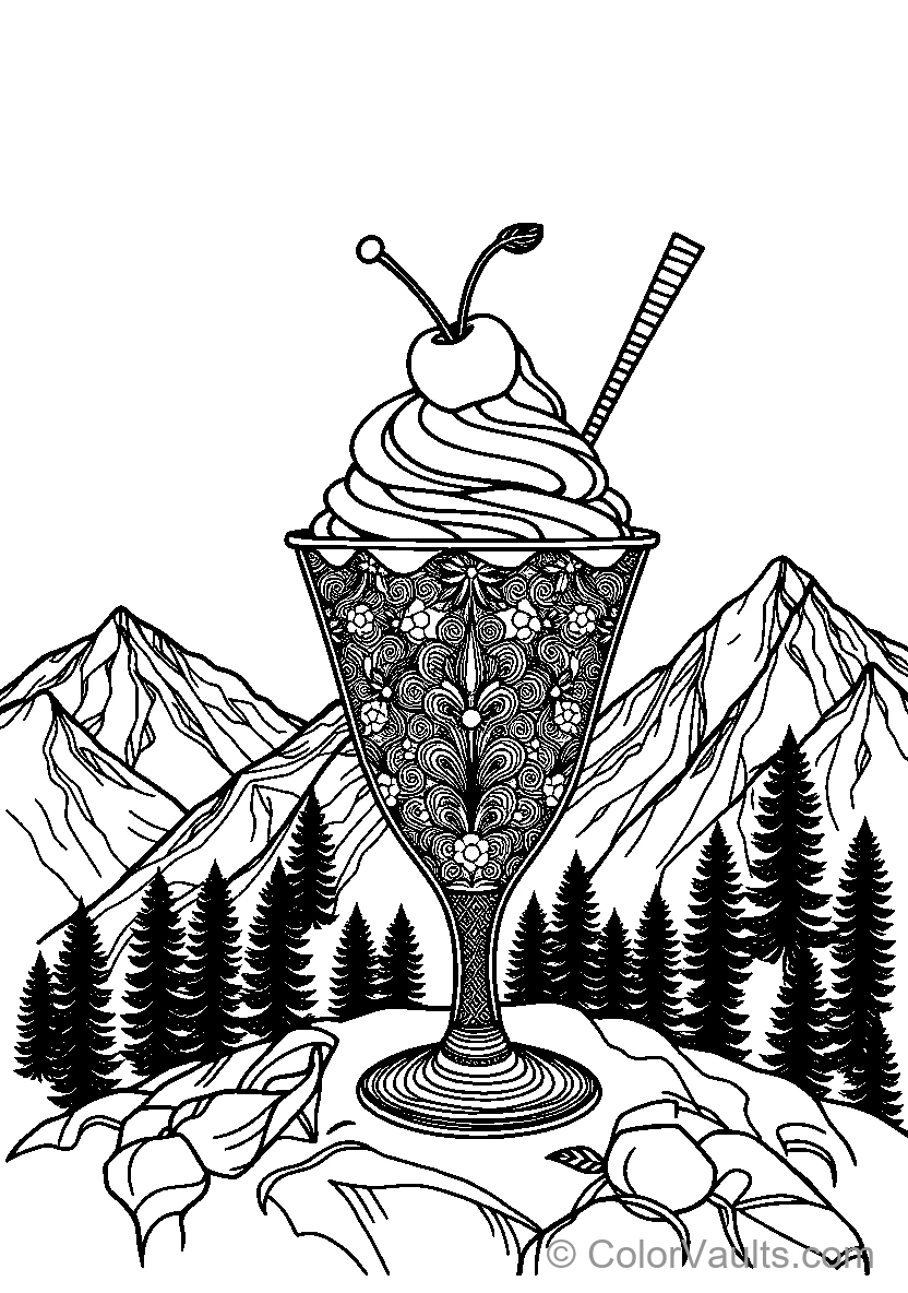 Berg Ice Cream Sundae (Scène 3)