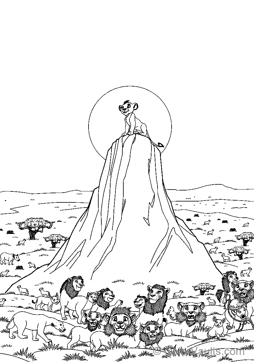 Simbas Coronation Scene